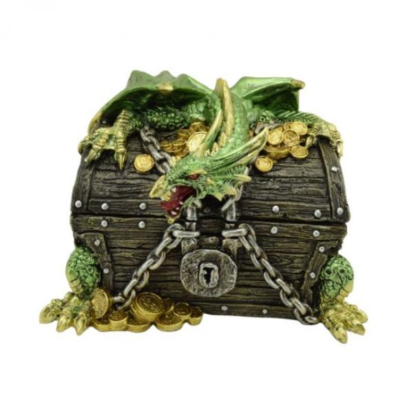 Dragon Treasure Box - 15.5cm