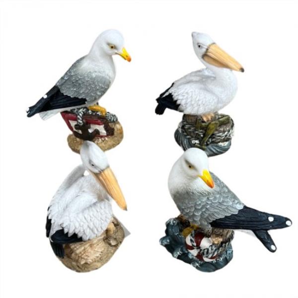 Resin Pelican Or Seagull - 13cm