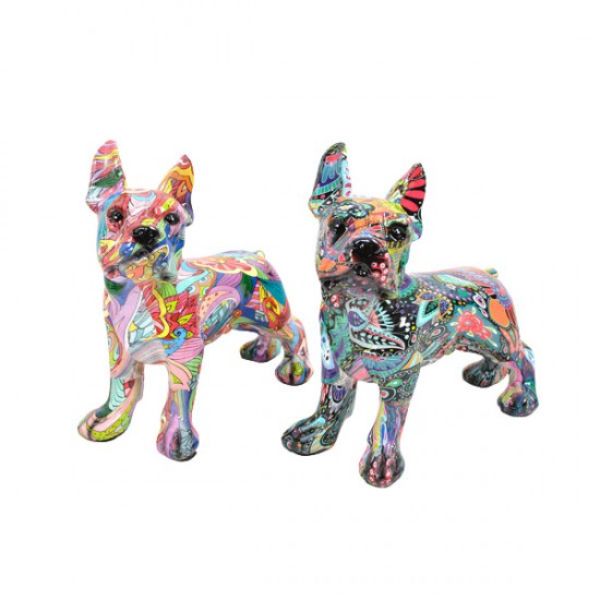 Resin Full Decal Dog - 19.5cm