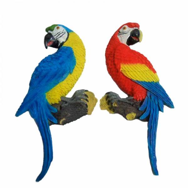 Assorted Parrot Wall Plague - 37cm