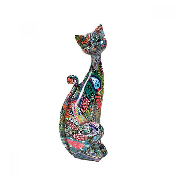 Decorative Cat Statue - 24cm