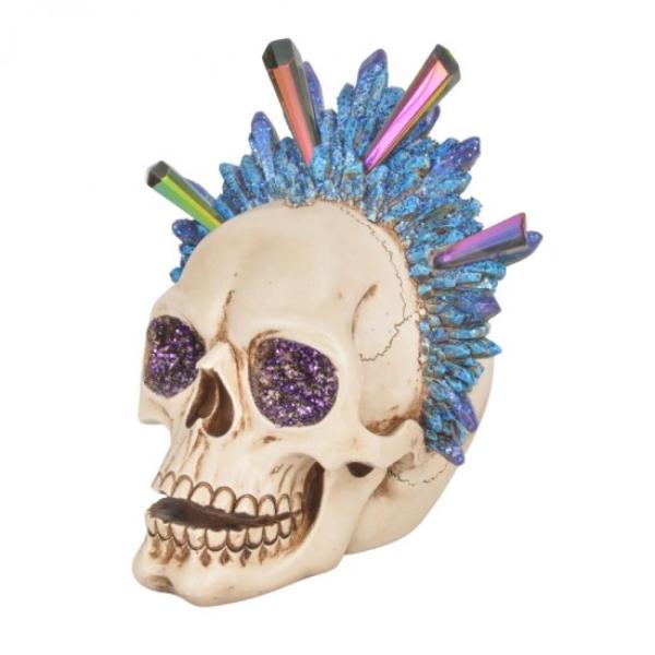 Resin Skull Statue - 23cm
