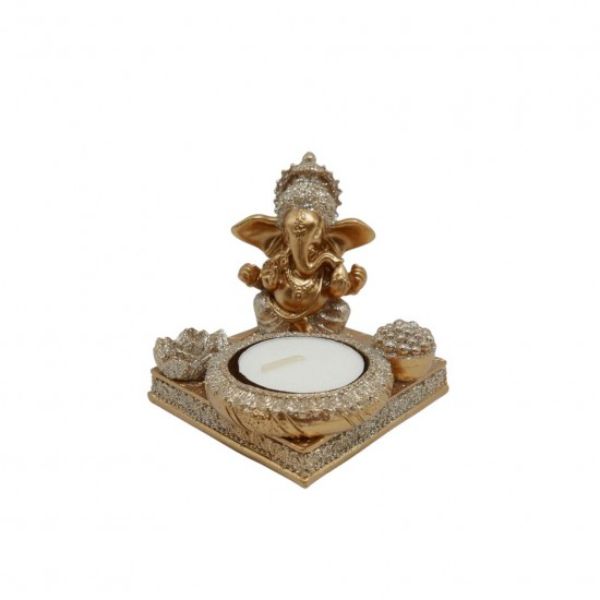 Gold Ganesh - 9cm
