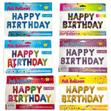 Load image into Gallery viewer, Happy Birthday Foil Balloon Banner