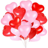 Load image into Gallery viewer, 100 Pack Heart Shape Balloons
