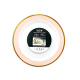 Load image into Gallery viewer, 12 Pack Gold With Pink Plastic Plate - 17cm