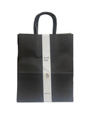 Load image into Gallery viewer, 5 Pack Black Kraft Bag - 22cm x 28cm x 11cm