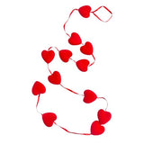 Load image into Gallery viewer, Red Foam Heart Garland