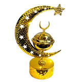 Load image into Gallery viewer, Ramadan Gold Led Incense Burner With Lid