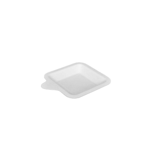 20 Pack Square Sugar Cane Mini Dish