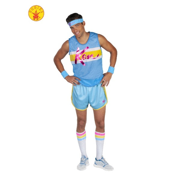 Adult Barbie Ken Exercise Costume - Standard Size