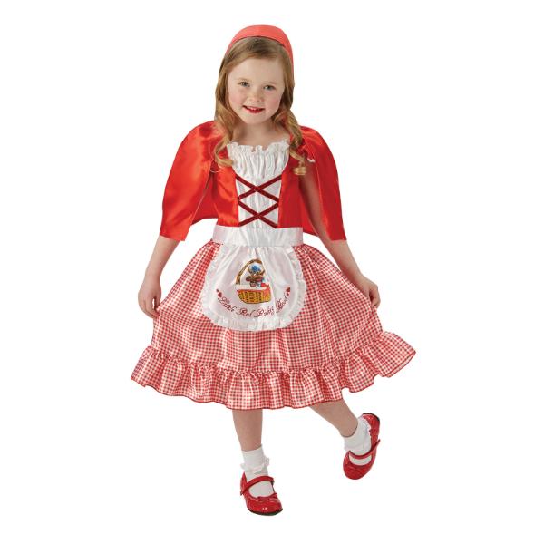 Red Riding Hood Girls Costume - Size 6 - 8 Years