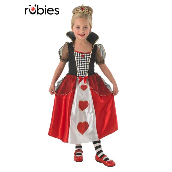 Queen Of Hearts Girls Costume - 6 - 8 Years