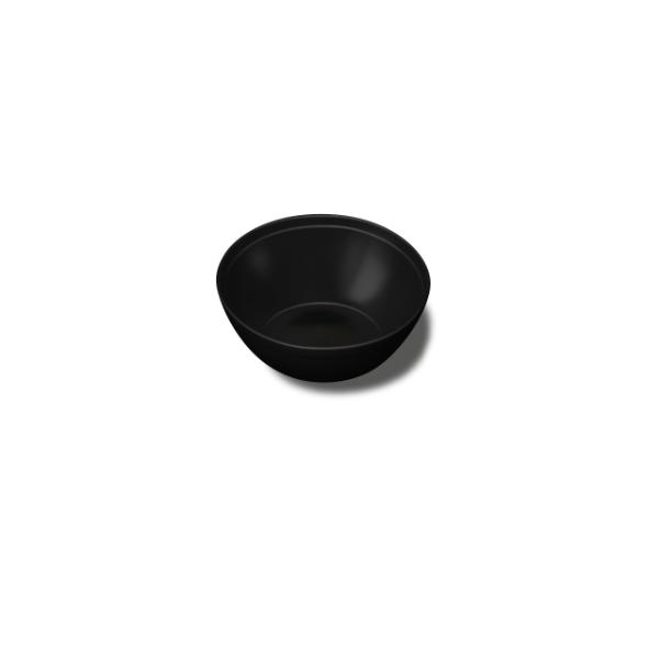 10 Pack Black Reusable Bowl - 400ml