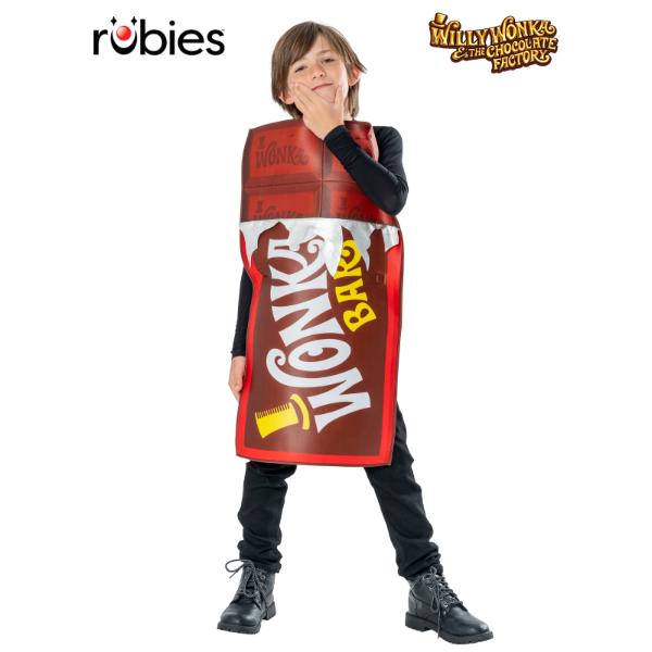 Willy Wonka Chocolate Bar Tabard - 5 - 8 Years
