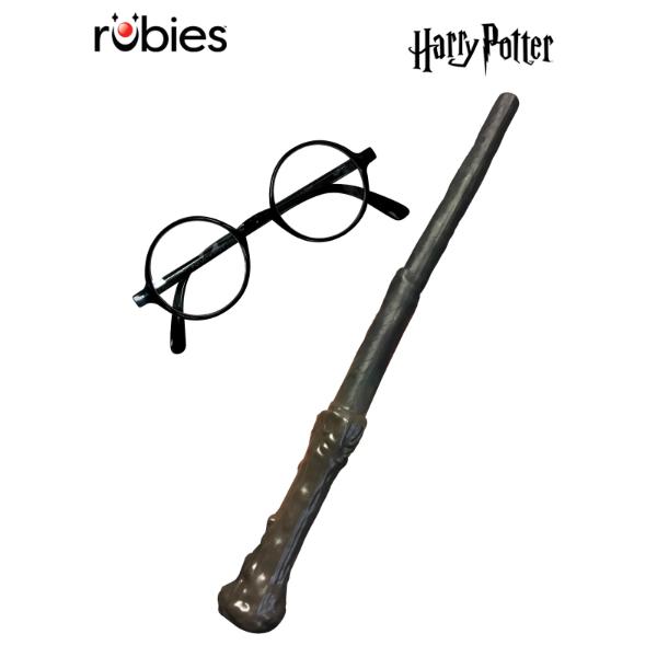 Harry Potter Wand And Glasses Kit