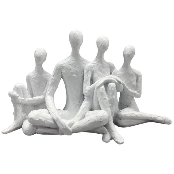White Group Hang - 21cm x 8cm x 12