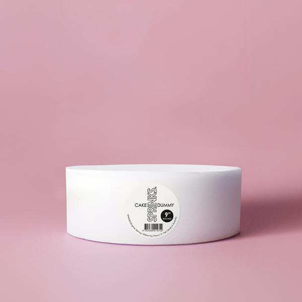 Round High Cake Dummy - 22.86cm x 7.62cm