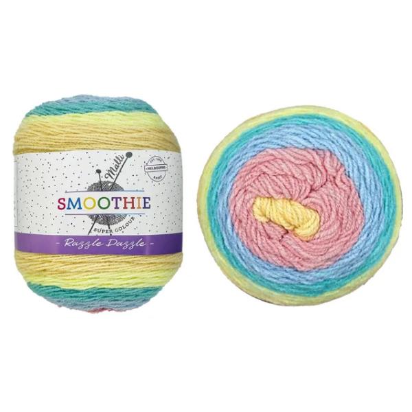 Razzle Dazzle Smoothie Yarn - 150g