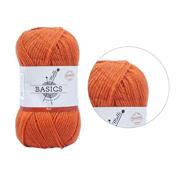 Super Blend Basic Rust Yarn - 100g