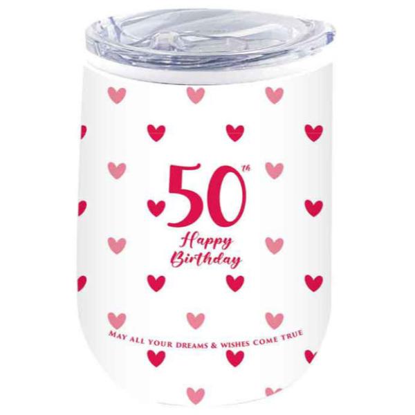 50th Sweet Heart Double Wall Thermos - 360ml