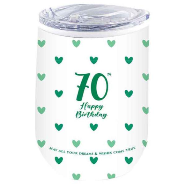 70th Sweet Heart Double Wall Thermos - 360ml