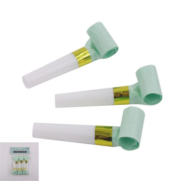 6 Pack Mint Party Blowouts