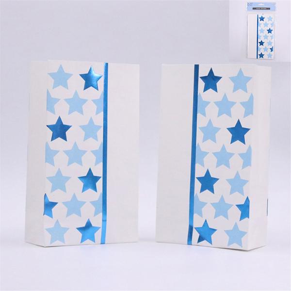 6 Pack Blue Sky Star Party Loot Bags
