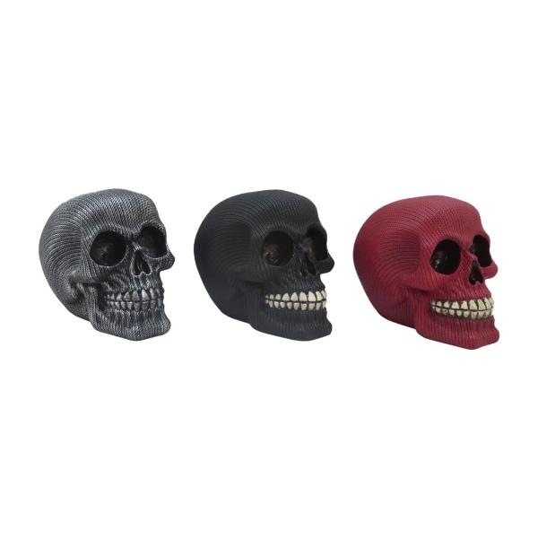 Assorted Coloured Skull - 10cm