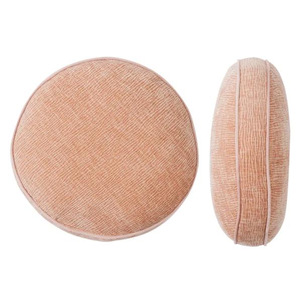 Lava Velvet Blush Round Cushion - 40cm