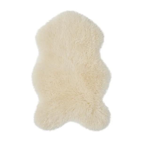 Ivory Pelaje Faux Fur Pelt - 56cm x 91cm