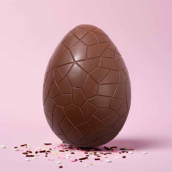 Sprinks Large Crackle Silicone Easter Egg Mould