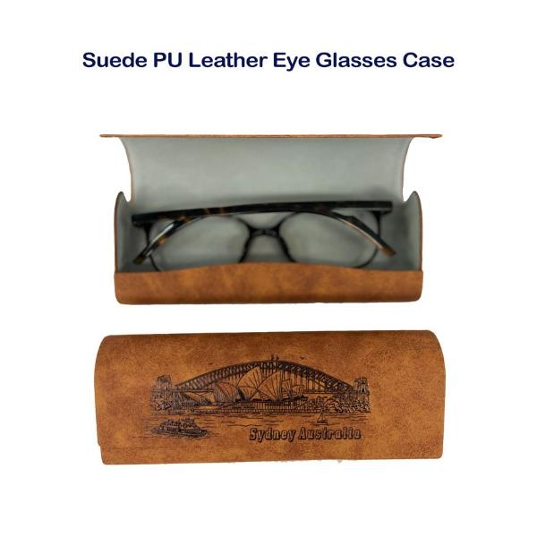 Brown Sketch Sydney Eye Glasses Case