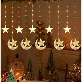 Load image into Gallery viewer, Acrylic 8 Function Switches LED Light String Curtain - 300cm