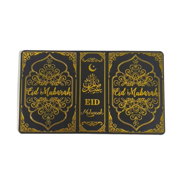 6 Pack Black & Gold Gift Box - 13cm x 9cm x 4.5cm