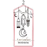 Load image into Gallery viewer, Medium Silver Plastic Ramadan Lantern With Music - 17cm

