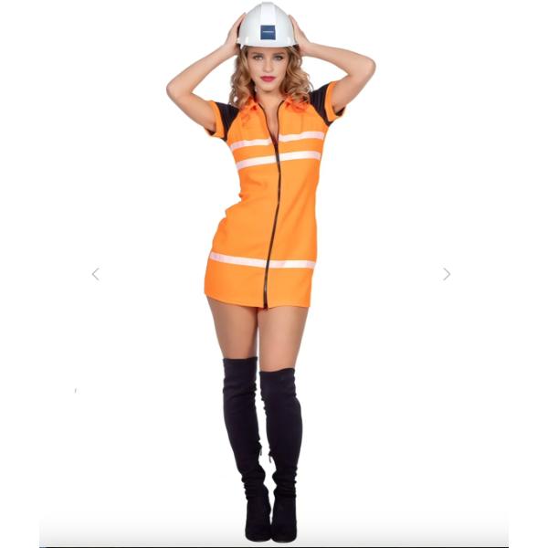 Deluxe Highway Worker Dress - OSFM