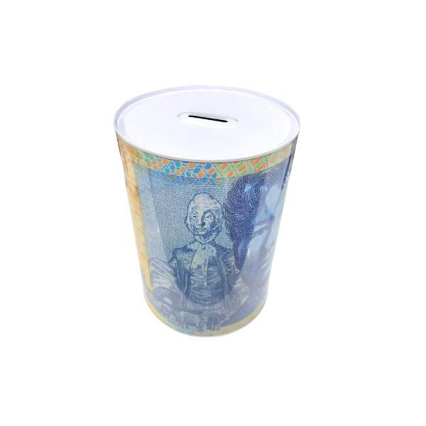 Large Australian Doller Money Tin - 15cm x 21.1cm