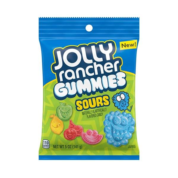 Jolly Rancher Sour Gummies Peg Bag - 184g