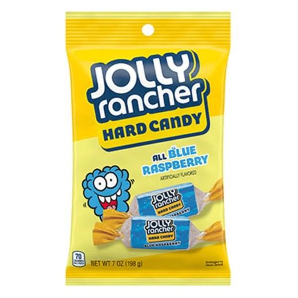 Jolly Rancher Blue Raspberry Hard Candy Peg Bag - 198g