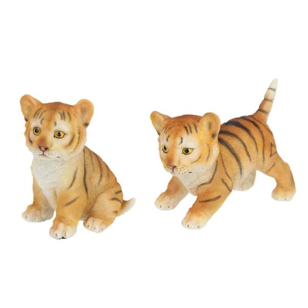Playful Tiger Cub - 15cm
