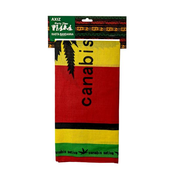 Rasta Bandanna On Header Card