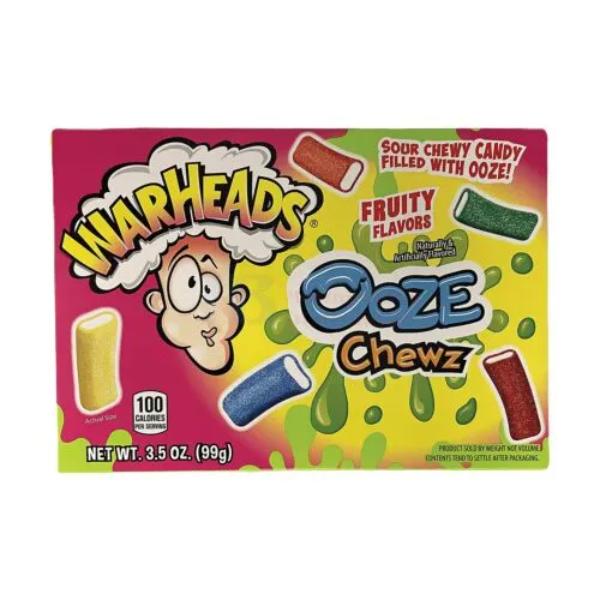 Warheads Theatre box ooze chewz 99g