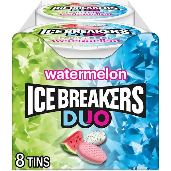 Ice Breakers Sours Duo Watermelon Sugar Free Mints - 36g