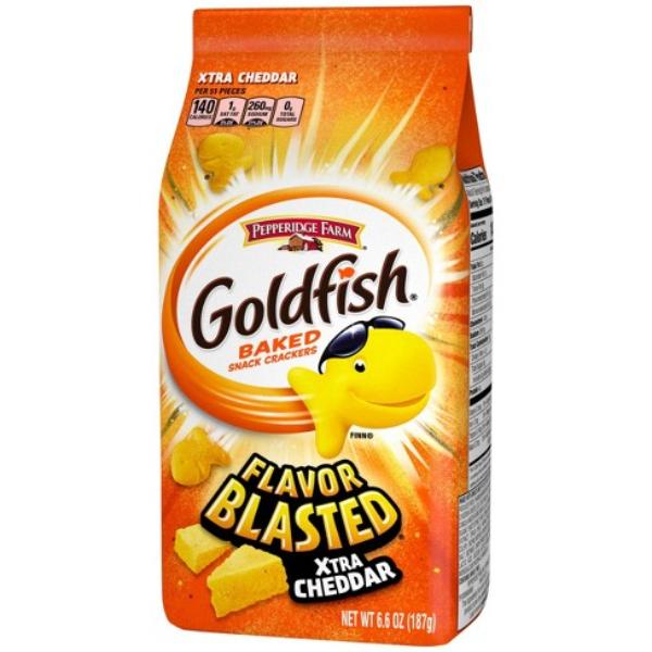 Gold Fish xtra cheddar 187g