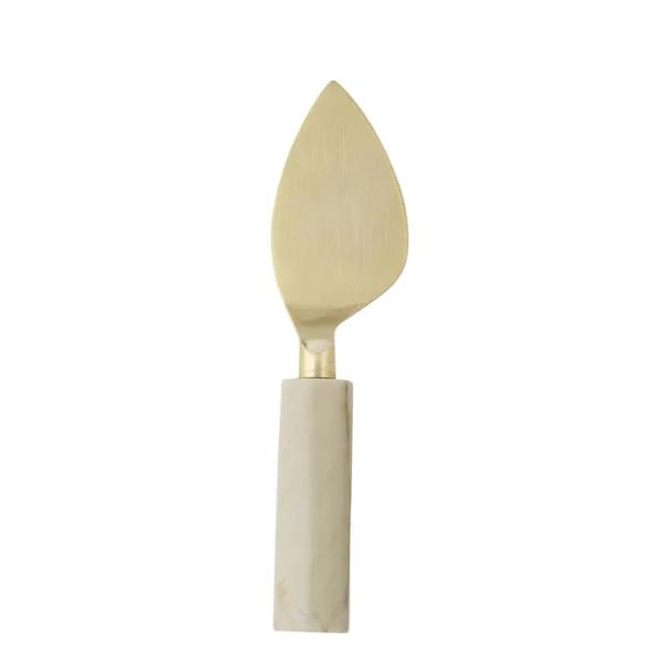 Eli Marble Green & Gold Spreader - 14cm