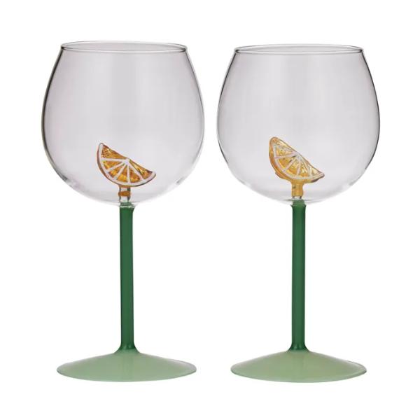 Lemon Gin Balloon Glass - 10cm x 20cm