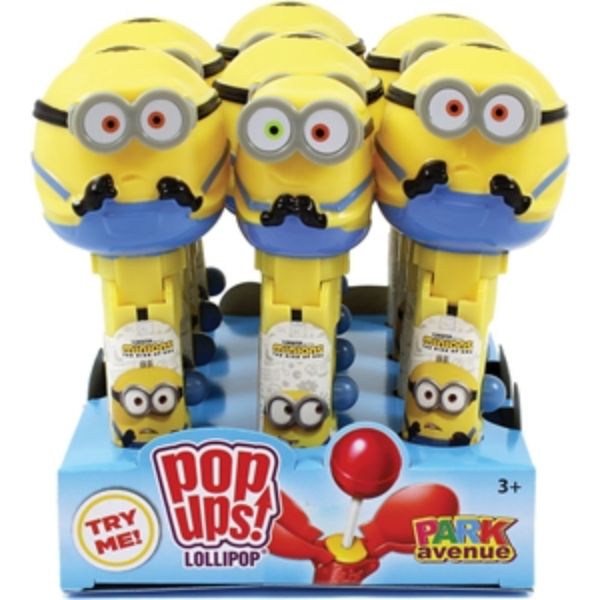 Minions Pop Ups Lollipop - 10g