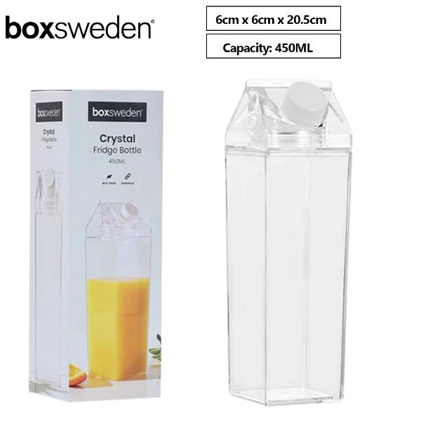 Crystal Clear Beverage Fridge Bottle - 450ml