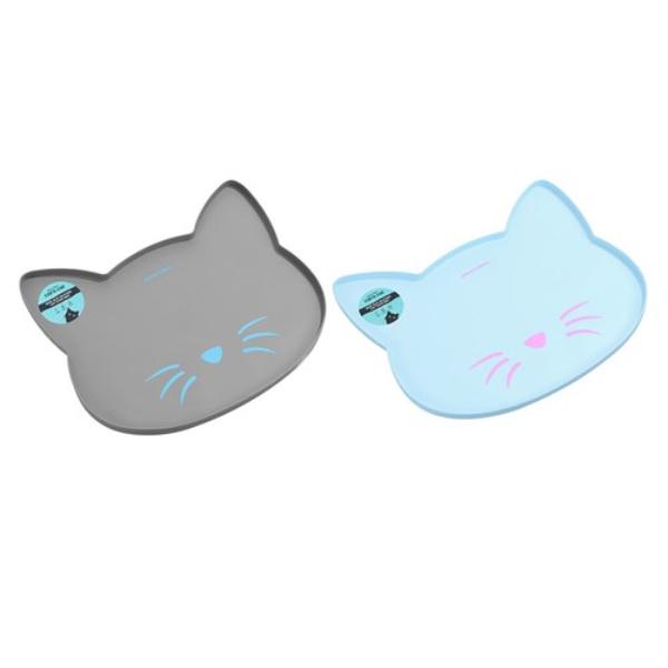 Cat Silicone Feeding Mat - 45.5cm x 39cm